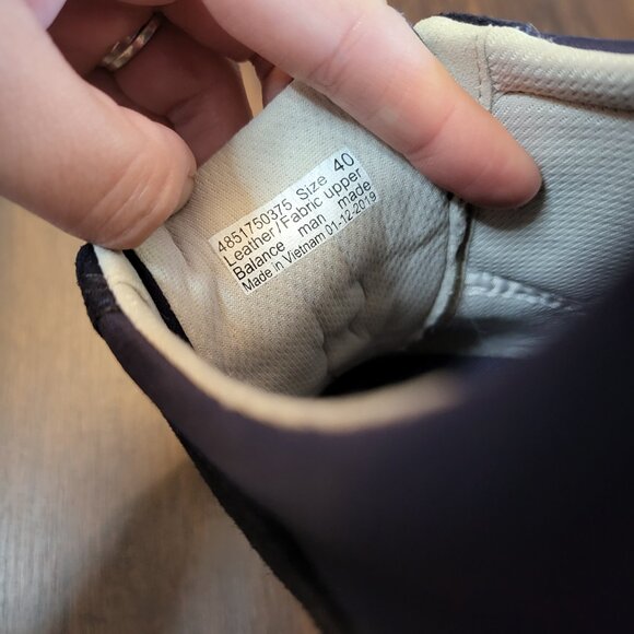 Dansko Harlie Leather Navy Blue Suede Toggle Sneakers Womens EU 40/ US 9.5 - Picture 9 of 9